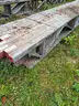 FLOOR BEAMS TRUSSES WOOD LOT OF 9 - LOCAL PICKUP! MA