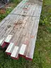 FLOOR BEAMS TRUSSES WOOD LOT OF 9 - LOCAL PICKUP! MA
