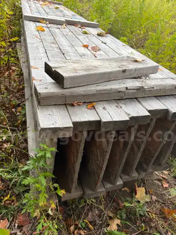 LOT OF 8 ENGINEERED WOOD I-JOISTS  - LOCAL PICKUP