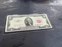 RARE RED SEAL TWO DOLLAR BILL NOTE - CAN SHIP!!!