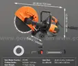 BRAND NEW 12 INCH WET BLADE CONCRETE SAW - CAN SHIP!!!