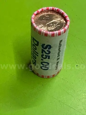 ONE SEALED ROLL OF 25 PRESIDENTIAL COINS UNITED STATES US U.S. $1 ONE DOLLAR COINS CURRENCY MONEY - WILL SHIP!! MA