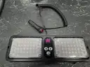 AMBER SUN VISOR EMERGENCY LIGHT - WILL SHIP!!