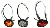LOT OF 60 LED 3/4&#x22; MARKER KLIGHTS CHOICE OF COLOR!! FIRE EMS POLICE - CAN SHIP!!!