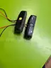 PAIR OF AMBER YELLOW WHELEN UNIVERSAL IONS WITH GROMMETS - WILL SHIP!! MA