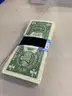 LOT OF 100 UNSEARCHED 1$  DOLLAR BILLS CURRENCY MONEY - WILL SHIP!! MA