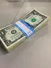 LOT OF 100 UNSEARCHED 1$  DOLLAR BILLS CURRENCY MONEY - WILL SHIP!! MA