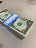 LOT OF 100 UNSEARCHED 1$  DOLLAR BILLS CURRENCY MONEY - WILL SHIP!! MA