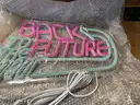 LED NEON STYLE BACK TO THE FUTURE WALL LIGHT - CAN SHIP!!!