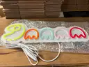 LED NEON STYLE PAC MAN WALL LIGHT - CAN SHIP!!!