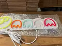 LED NEON STYLE PAC MAN WALL LIGHT - CAN SHIP!!!