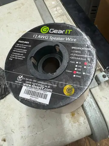 ROLL OF SPEAKER WIRE - CAN SHIP!!! MA