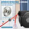 BRAND NEW 50 FOOT HEAVY DUTY RETRACTABLE EXTENSION POWER CORD REEL - CAN SHIP!!!
