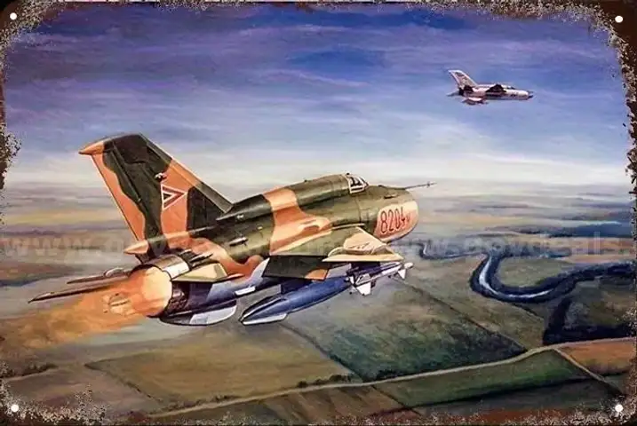 WARBIRD WAR BIRD F4 F-4 PHANTOM FIGHTER JET PLANE AIRPLANE METAL SIGN - CAN SHIP!!!