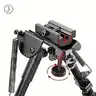 BRAND NEW FOLDING RIFLE BI-POD BIPOD HUNTING MILITARY AR-15 - CAN SHIP!!