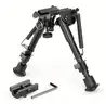 BRAND NEW FOLDING RIFLE BI-POD BIPOD HUNTING MILITARY AR-15 - CAN SHIP!!