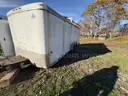 20FT BOX TRAILER -- LOCAL PICKUP -- MA