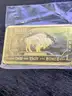 ONE 1 OZ OUNCE BRASS BULLION - CAN SHIP!!