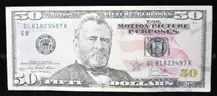 $5,000 BUNDLE OF AGED $50 BILLS FILM / T.V. / MOVIE MONEY CASH CURRENCY - CAN SHIP!!