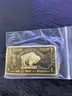 ONE 1 OZ OUNCE BRASS BULLION - CAN SHIP!! MA