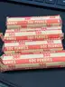 UNSEARCHED LOT OF 4 ROLLS OF ASSORTED U.S. PENNIES  - WILL SHIP!! MA