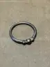SILVER COLORED RING JEWELRY - CAN SHIP!! MA