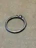 SILVER COLORED RING JEWELRY - CAN SHIP!! MA