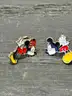 MICKEY &#x26; MINNIE MOUSE KISSING DISNEY EARRINGS JEWELRY - CAN SHIP!! MA