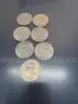 7 1974 LARGE DOLLAR COINS U.S. US UNITED STATES CURRENCY MONEY - WILL SHIP!!