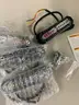 4 RED WHITE SPLIT SURFACE MOUNT LED FLASHING LIGHTS- CAN SHIP!!! MA