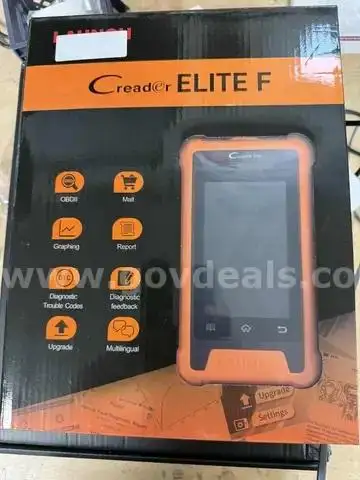 BRAND NEW IN THE BOX LAUNCH CREADER ELITE DIAGNOSTIC SCAN TOOL LIFETIME UPDATES - CAN SHIP!!