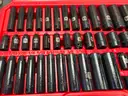 50 PC IMPACT QUARTER INCH SOCKET SET - SHIPPING ONLY - MA