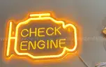LED NEON STYLE CHECK ENGINE WALL LIGHT - CAN SHIP!!!