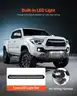 BRAND NEW HEAVY DUTY FRONT WINCH BUMPER WITH LED LIGHT BAR 2016-2023 TOYOTA TACOMA - SHIPPING ONLY