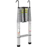 BRAND NEW 18.5 FOOT COLLAPSIBLE ALUMINUM EXTENSION LADDER - SHIPPING ONLY