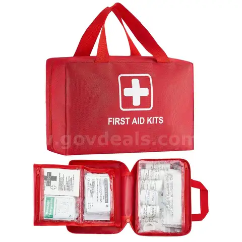 BRAND NEW FDA APPROVED 500 PIECE INDUSTRIAL EMERGENCY FIRST AID KIT - HOME OFFICE SHOP PREPPER BUG OUT - SHIPPING ONLY