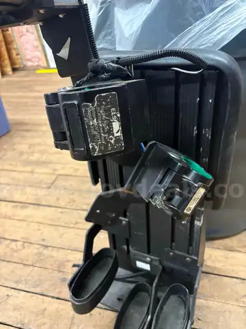 POLICE CRUISER ELECTRIC GUN LOCK SETUP WITH KEY - SHIPPING ONLY - MA