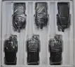 BRAND NEW SET OF 6 UHF TWO WAY RADIO WITH A 6 POCKET GANG CHARGER SCHOOL OFFICE HOTEL FACTORY - SHIPPING ONLY