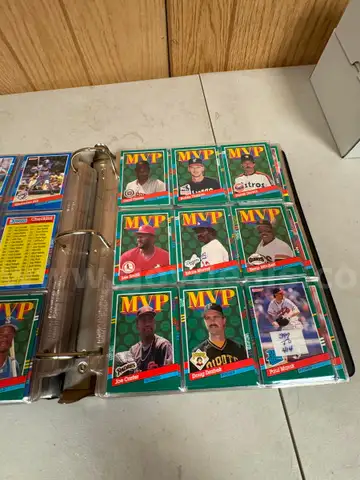 1991 DONRUSS BINDER SET MLB - SHIPPING ONLY - MA