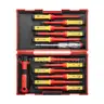 BRAND NEW 13 PIECE INSULATED ELECTRICIANS TOOL / SCREWDRIVER SET - SHIP ONLY