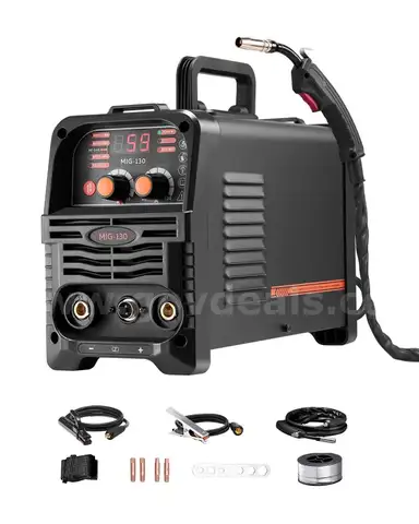 BRAND NEW 130 AMP MIG WIRE WELDER WELDING AUTO AUTOMOTIVE SHOP FARM - SHIP ONLY