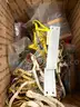 BOX LOT OF NEW OLD STOCK PCB CIRCUIT BOARD COMPONENTS, CHIPS, PARTS, ETC- SHIPPING ONLY - MA