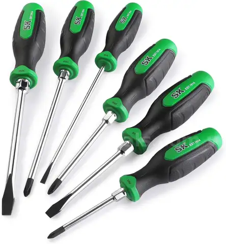 NEW  SK S-K 6 PIECE SCREWDRIVER  SET - SHIPPING ONLY - MA