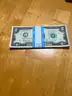 LOT OF 50 UNCIRCULATED & SEQUENTIALLY NUMBERED $2 TWO DOLLAR BILLS CURRENCY MONEY CASH - SHIPPING ONLY - MA