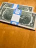 LOT OF 50 UNCIRCULATED & SEQUENTIALLY NUMBERED $2 TWO DOLLAR BILLS CURRENCY MONEY CASH - SHIPPING ONLY - MA