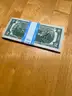 LOT OF 50 UNCIRCULATED & SEQUENTIALLY NUMBERED $2 TWO DOLLAR BILLS CURRENCY MONEY CASH - SHIPPING ONLY - MA