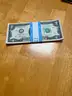 LOT OF 50 UNCIRCULATED & SEQUENTIALLY NUMBERED $2 TWO DOLLAR BILLS CURRENCY MONEY CASH - SHIPPING ONLY - MA