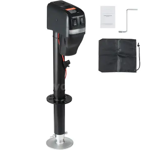 BRAND NEW 4,000 LB ELECTRIC TRAILER JACK - RV CAMPER HORSE LIVESTOCK - SHIPPING ONLY