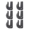 SET OF 6 BRAND NEW WELD ON CHAIN GRAB HOOKS TRAILER TOW TOWING FLATBED OFF ROAD - SHIPPING ONLY