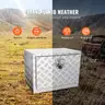 BRAND NEW ALUMINUM DIAMOND PLATE UNDERBODY TRUCK TRAILER STORAGE UTILITY BOX - SHIPPING ONLY